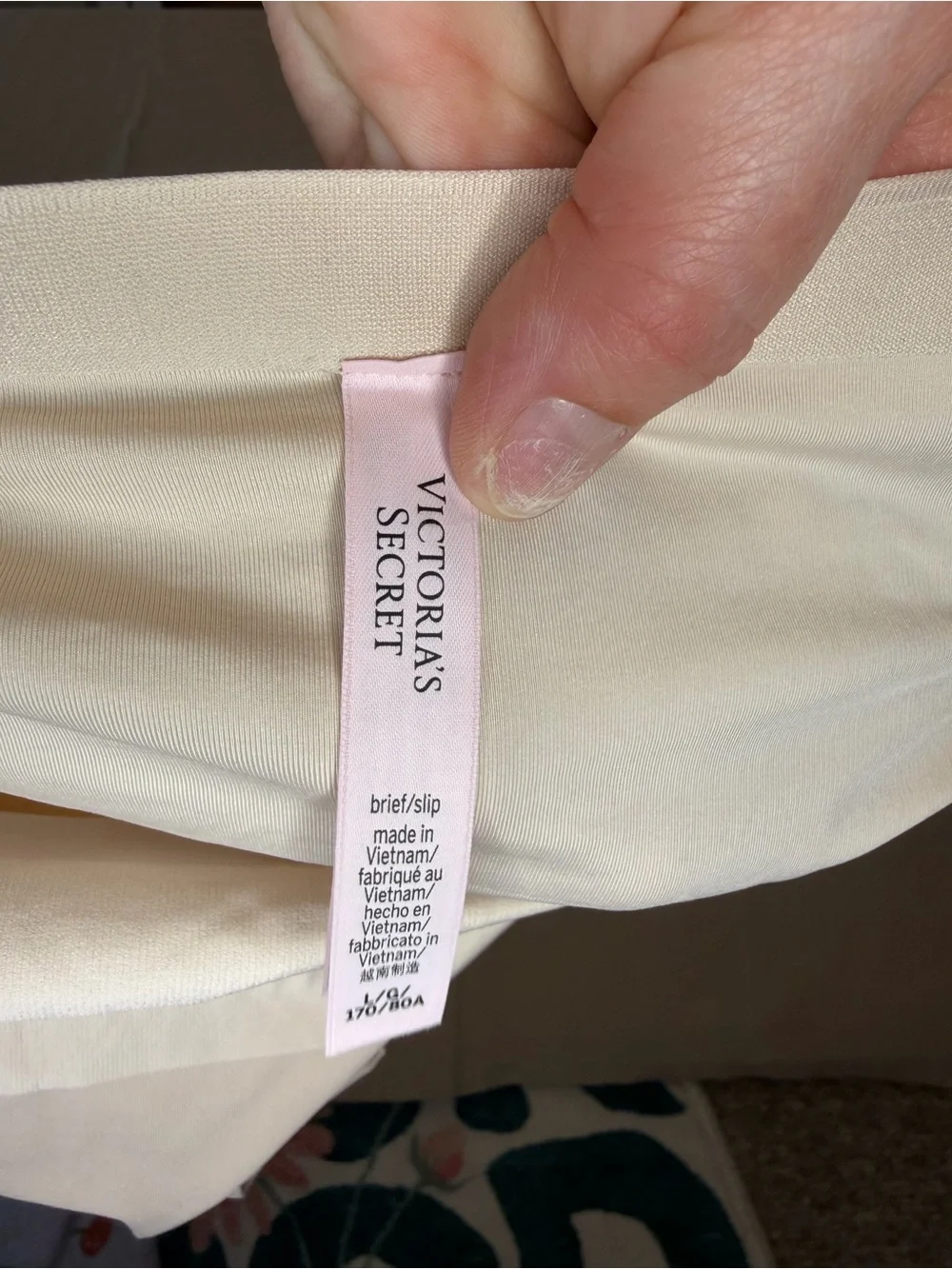 Victoria's Secret High-Waist Bikini Shorts in Light Pink